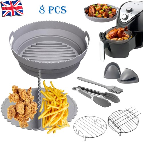8pcs silicone air fryer - 8pcs,