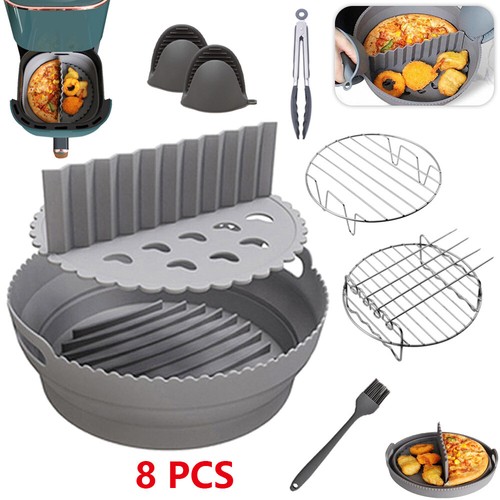 8pcs air fryer - air,